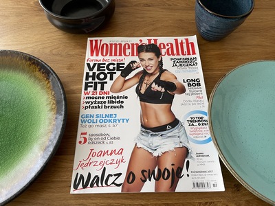 Womans Health 2017 10 Forma bez mięsa Vege Hot Fit