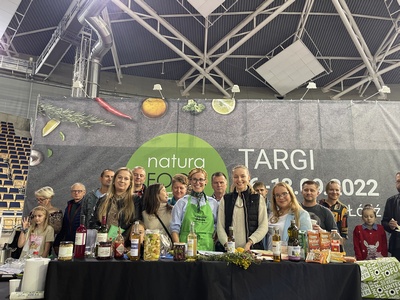 Targi Natura Food Be Eco w Łodzi 2022 relacja  live cooking