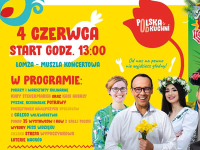 Festiwal Polska od kuchni w każdym województwie