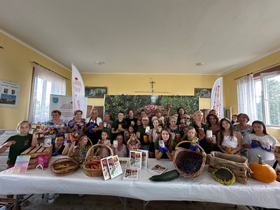 Zdrowy ferment i ziołolecznictwo warsztaty kiszenia z wykorzystaniem jabłek dla KGW Jabłuszka