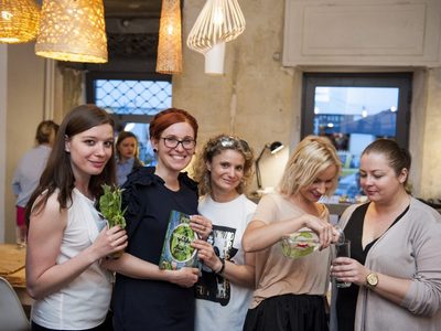 Premiera kulinarnej wege książki Warzywa górą w restauracji Tel Aviv w Warszawie