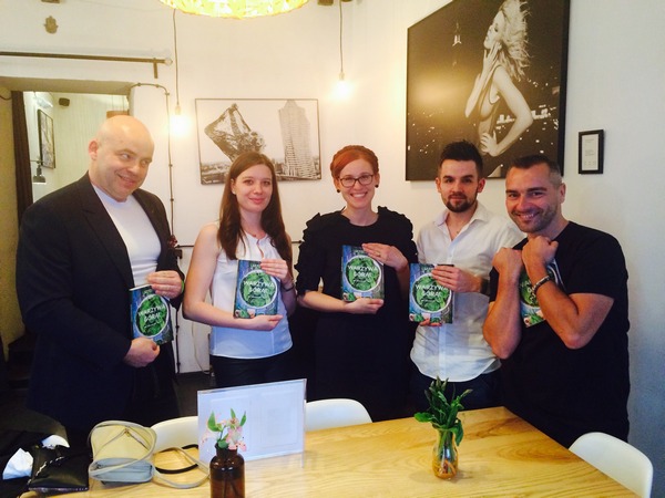 Premiera wegańskiej książki Warzywa górą Katarzyny Gubały w Tel Aviv Warszawa