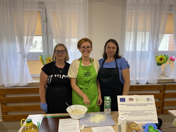 Warsztaty kulinarne w ramach dofinansowania unijnego