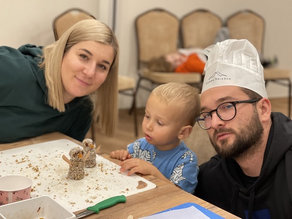 Warsztaty kulinarne dla dzieci w Osadzie Śnieżka Katarzyna Gubała