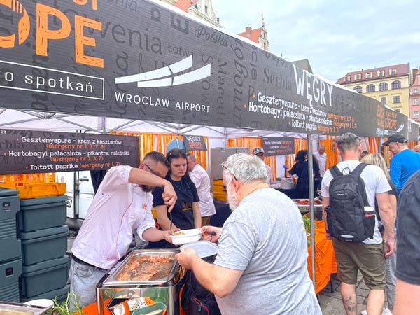 Europa na widelcu 2022 festiwal kulinarny we Wrocławiu