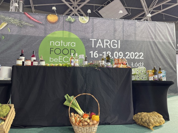 Targi Natura Food Be Eco w Łodzi 2022 relacja Katarzyna Gubała