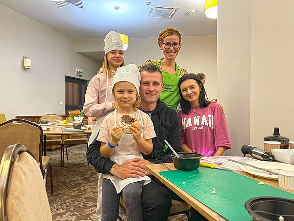 Warsztaty kulinarne z dziećmi w hotelu Osada Śnieżka z Katarzyna Gubała