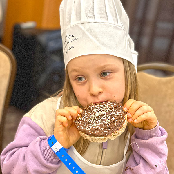 Warsztaty kulinarne z dziećmi w hotelu Osada Śnieżka z Katarzyna Gubała