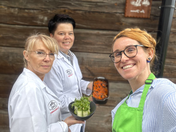 Szkolenie z kuchni wege w Folwark Kamyk Katarzyna Gubała