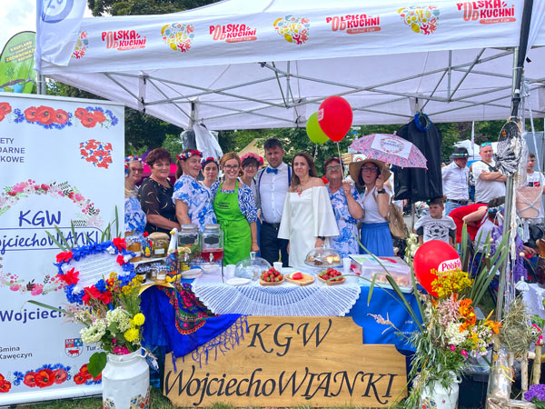 Polska od kuchni festiwal kulinarny dla KGW Katarzyna Gubała KGW Wojciechowianki