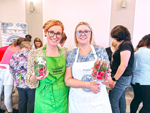 Warsztaty kulinarne ze zdrowych kiszonek i fermentacji dla KGW Katarzyna Gubała