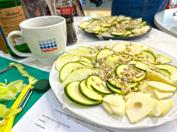 Integracyjne warsztaty kulinarne dla pracowników firmy Katarzyna Gubała