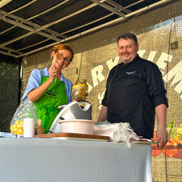 Warsztaty kulinarne z Katarzyną Gubałą i KGW festiwal Dary Ziemi Gdynia Krzysztof Łoboda