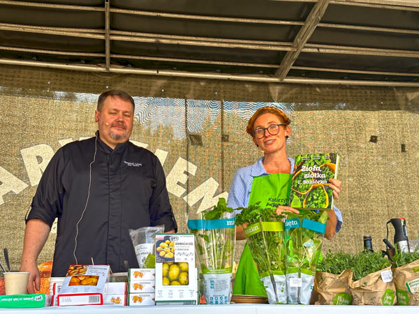 Warsztaty kulinarne z Katarzyną Gubałą i KGW festiwal Dary Ziemi Gdynia Krzysztof Łoboda