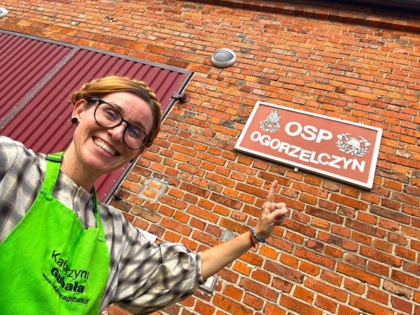 Warsztaty kulinarne kiszenie słoiki przetwory z KGW Ogorzelczyn Katarzyna Gubała