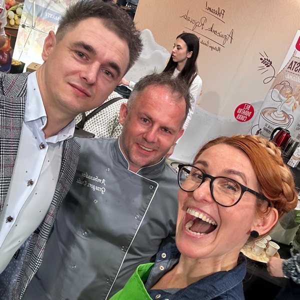 Live cooking z Inką podczas Chefs Culinar Wrocław Katarzyna Gubała pokazy kulinarne HoReCa