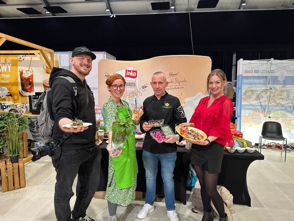 Live cooking z Inką podczas Chefs Culinar Wrocław Katarzyna Gubała pokazy kulinarne HoReCa