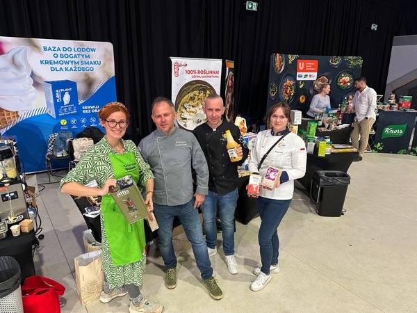 Live cooking z Inką podczas Chefs Culinar Wrocław Katarzyna Gubała pokazy kulinarne HoReCa