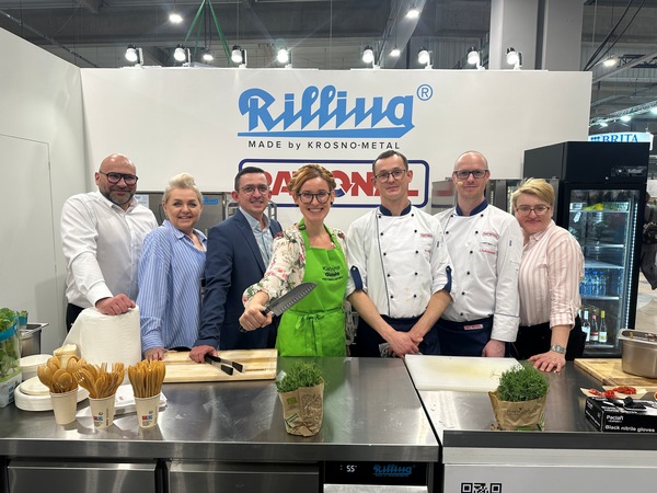 Pokazy dla marki Inka podczas targów branży HoReCa EuroGastro Katarzyna Gubała live cooking
