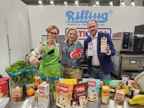 Pokazy dla marki Inka podczas targów branży HoReCa EuroGastro Katarzyna Gubała live cooking