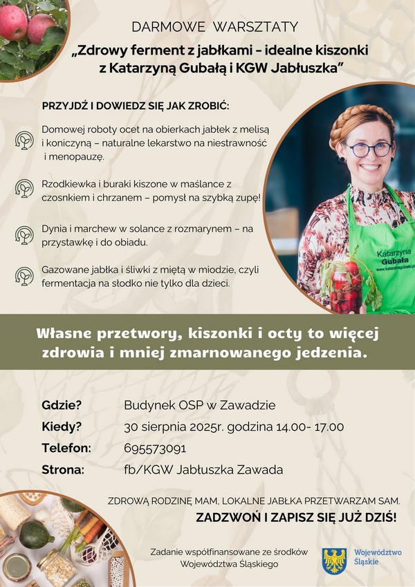 Kulinarne warsztaty kiszenia dla KGW Katarzyna Gubała