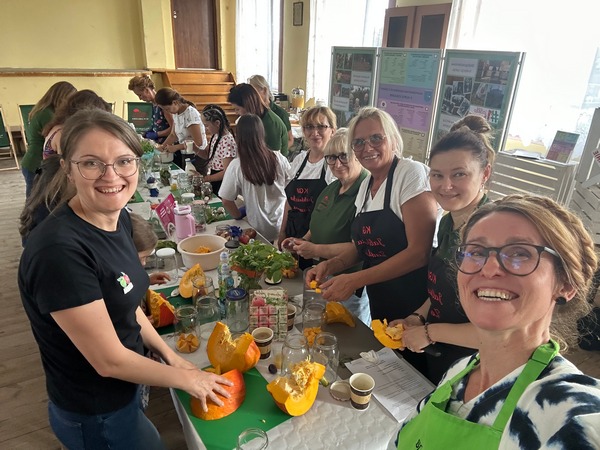 Kulinarne warsztaty kiszenia dla KGW Katarzyna Gubała