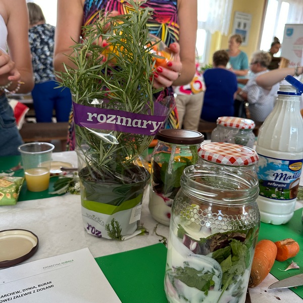 Kulinarne warsztaty kiszenia dla KGW Katarzyna Gubała