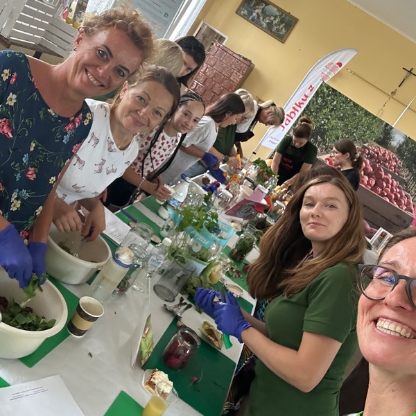 Kulinarne warsztaty kiszenia dla KGW Katarzyna Gubała