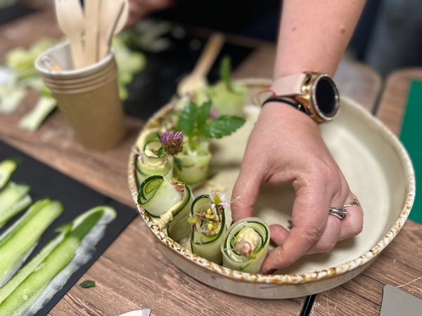 Warsztaty kulinarne dla KGW Grodziec w gminie Ozimek w województwie opolskim Katarzyna Gubała
