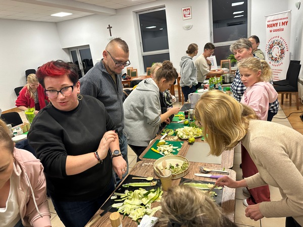 Warsztaty kulinarne dla KGW Grodziec w gminie Ozimek w województwie opolskim Katarzyna Gubała