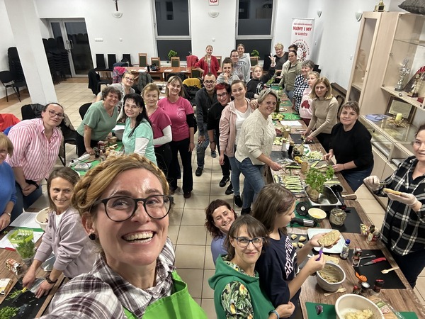 Warsztaty kulinarne dla KGW Grodziec w gminie Ozimek w województwie opolskim Katarzyna Gubała