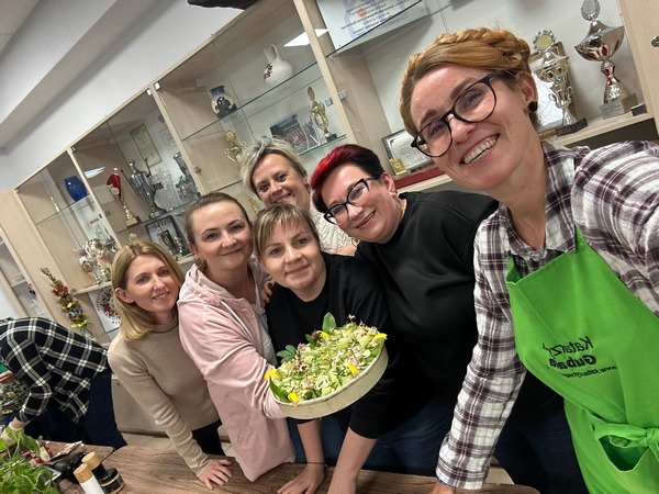 Warsztaty kulinarne dla KGW Grodziec w gminie Ozimek w województwie opolskim Katarzyna Gubała