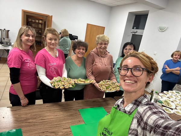 Warsztaty kulinarne dla KGW Grodziec w gminie Ozimek w województwie opolskim Katarzyna Gubała