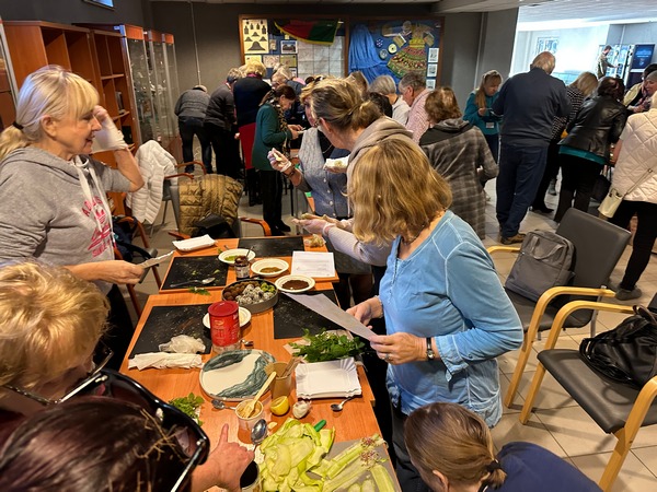 Warsztaty kulinarne dla seniorów z Uniwersytetu Trzeciego Wieku AWL Katarzyna Gubała