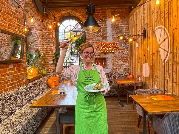 Szkolenie z kuchni wege dla sieci restauracji łódzkich Katarzyna Gubała