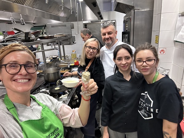 Szkolenie z kuchni wege dla Satoria Group w Dąbrowie Górniczej w Holiday Inn Katarzyna Gubała