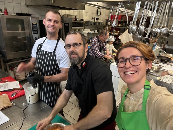 Menu roślinne na wesele szkolenie Hotelu i Restauracji Korona w Rybniku Katarzyna Gubała