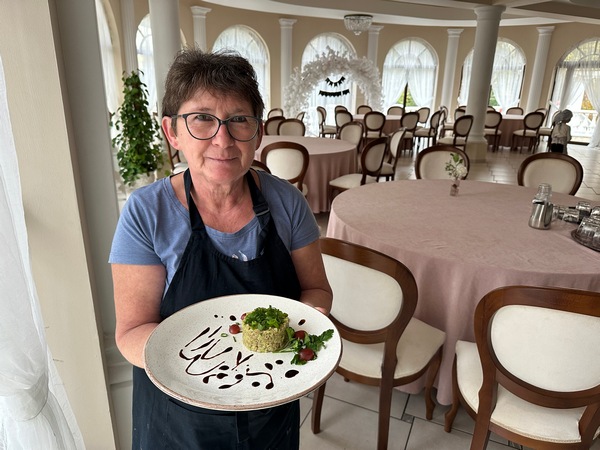 Menu roślinne na wesele szkolenie Hotelu i Restauracji Korona w Rybniku Katarzyna Gubała