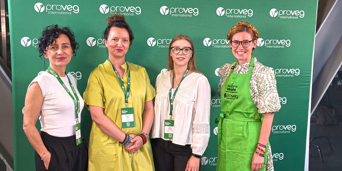 Konferencja zrównoważonego żywienia w Polsce New Food Forum 2026 ProVeg Polsk relacja Katarzyna Gubała