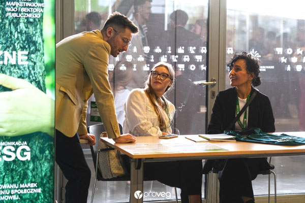 Konferencja zrównoważonego żywienia w Polsce New Food Forum 2026 ProVeg Polsk relacja Katarzyna Gubała