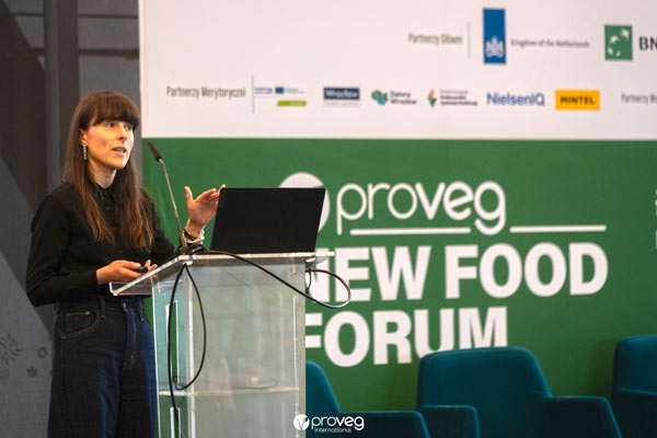Konferencja zrównoważonego żywienia w Polsce New Food Forum 2026 ProVeg Polsk relacja Katarzyna Gubała