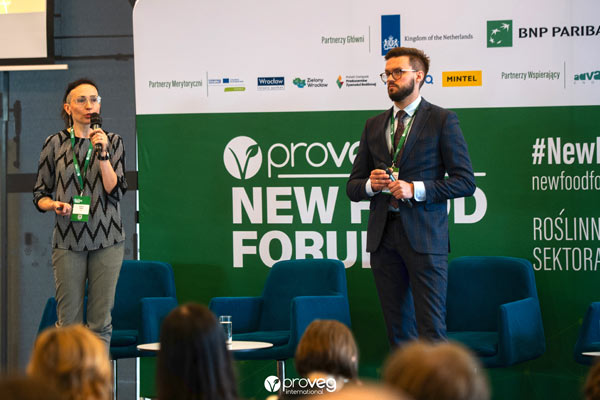 Konferencja zrównoważonego żywienia w Polsce New Food Forum 2026 ProVeg Polsk relacja Katarzyna Gubała