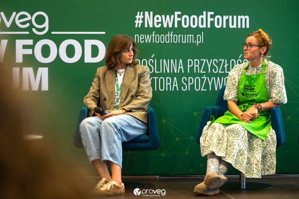 Konferencja zrównoważonego żywienia w Polsce New Food Forum 2026 ProVeg Polsk relacja Katarzyna Gubała