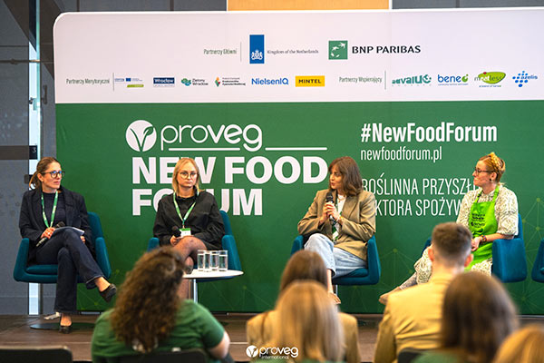 Konferencja zrównoważonego żywienia w Polsce New Food Forum 2026 ProVeg Polsk relacja Katarzyna Gubała