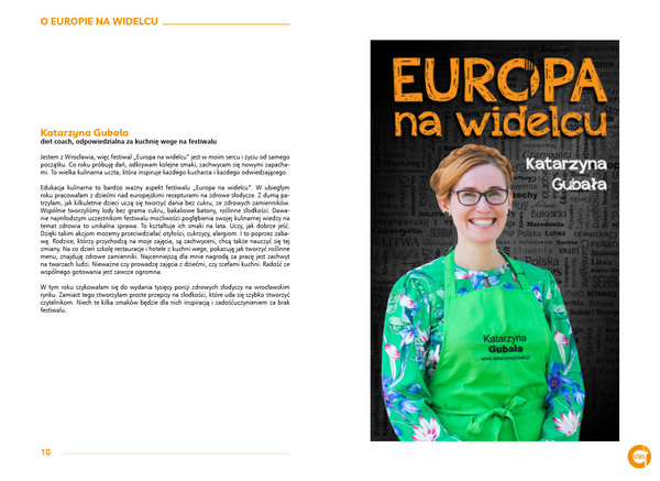 Festiwal Europa na widelcu - książka Katarzyna Gubała