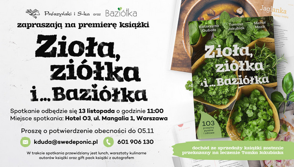 Książka Zioła, ziółka i Baziółka Katarzyna Gubała Tomasz Jakubiak Michał Mazik